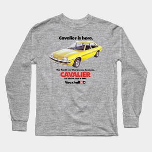 VAUXHALL CAVALIER - advert Long Sleeve T-Shirt